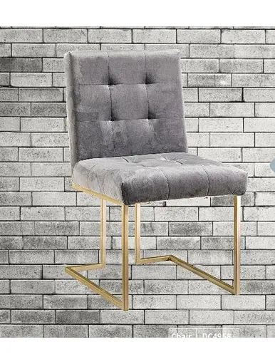chromed chair