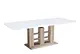 mdf dining table white