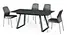 tempered glass extendable dining tables