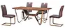 industrial metal dining table legs