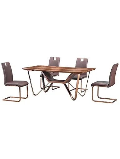 industrial metal dining table legs