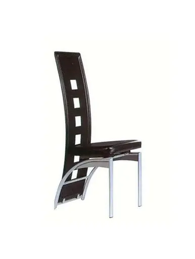 chromed chair