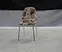 chromed dining chair