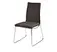 dark brown leather chair
