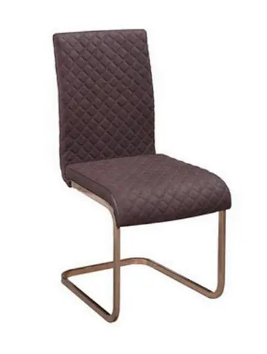 dark brown leather chair