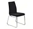 dark brown leather chair