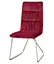 dark red velvet sofa