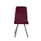 purple colour fabric sofa