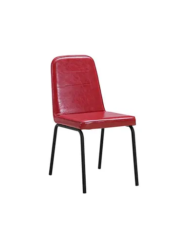 chromed dining chair
