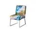 chromed chair