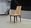 modern faux leather metal chair