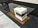 glass mdf coffee table