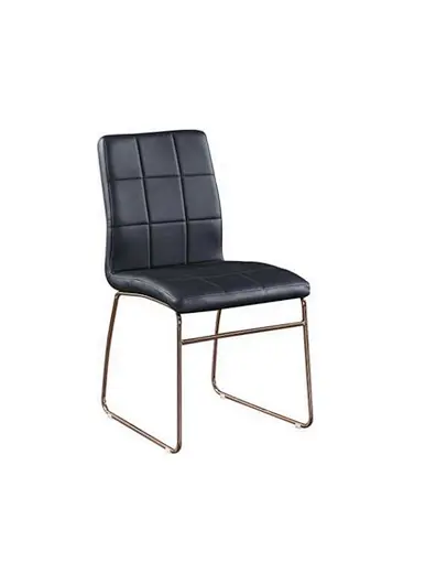 dark brown leather chair