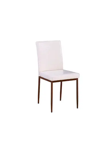 chromed dining chair