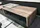 tempered glass end table