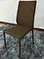 chromed dining chair