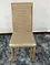 light brown leather chair