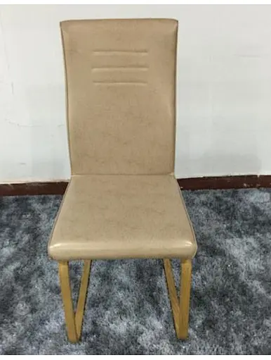 light brown leather chair
