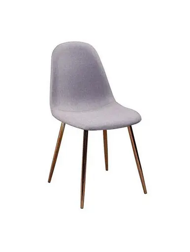 leather metal dining chair