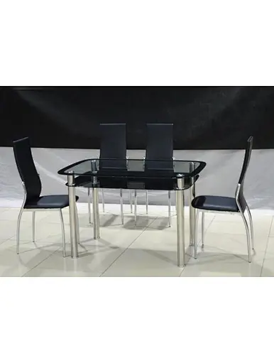 dining glass tempered table