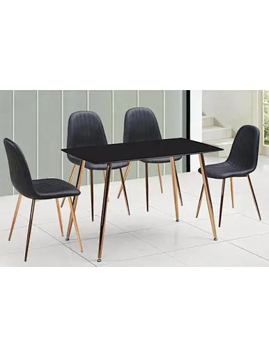 dining glass tempered table