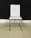 modern grey fabric dining chair
