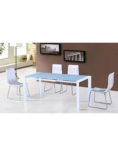 dining glass tempered table
