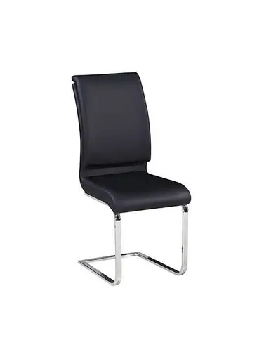 dark brown leather office chair