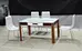 6 seater dining table size