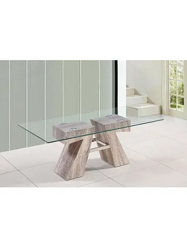 mdf dining table white