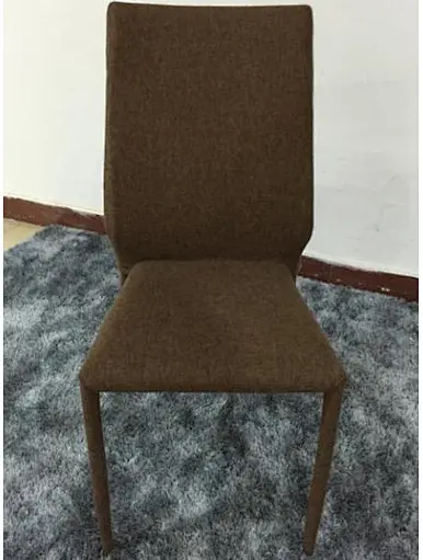 chromed dining chair