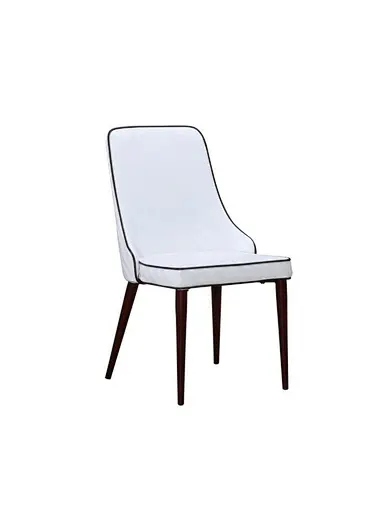 dark brown leather chair