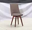 light brown leather chair
