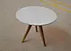 dining table with glass base