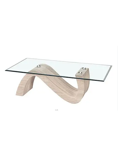 rectangular table with metal legs