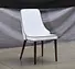 dark brown leather chair
