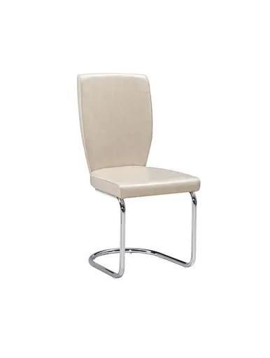 faux leather dining chair
