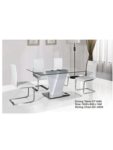 tempered glass console table