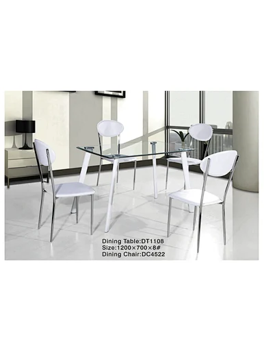tempered glass dining table