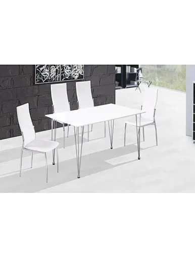 tempered clear glass table