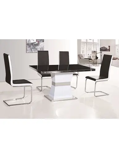 dining glass tempered table