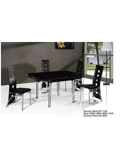 tempered glass dining table