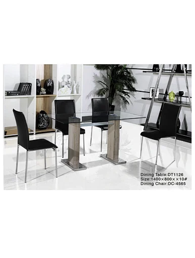 mdf dining table white