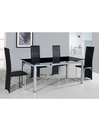 mdf dining table white