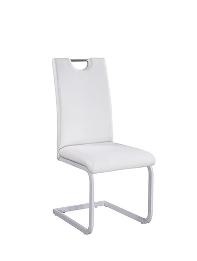 leather dining chair ash legs