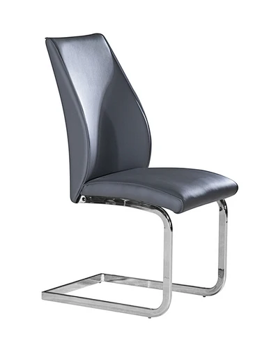 dark brown leather office chair