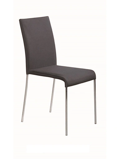 dining chair metal leather