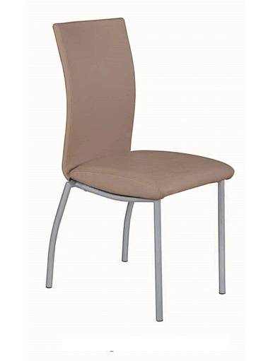 dark brown leather office chair