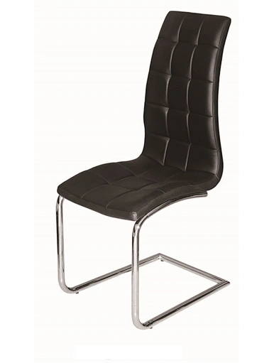 faux leather office chair black