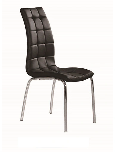 dining chair white leather